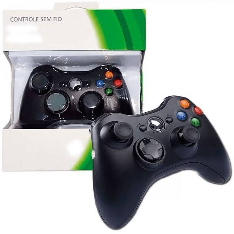 Controle para PC/XB360 sem fio qualidade Premium