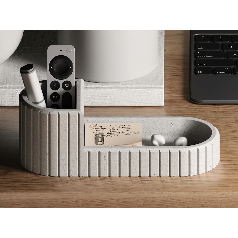 Lançamento Organizador de Mesa  Moderno Porta Caneta e Chaves para Escritório Recepção Sal...