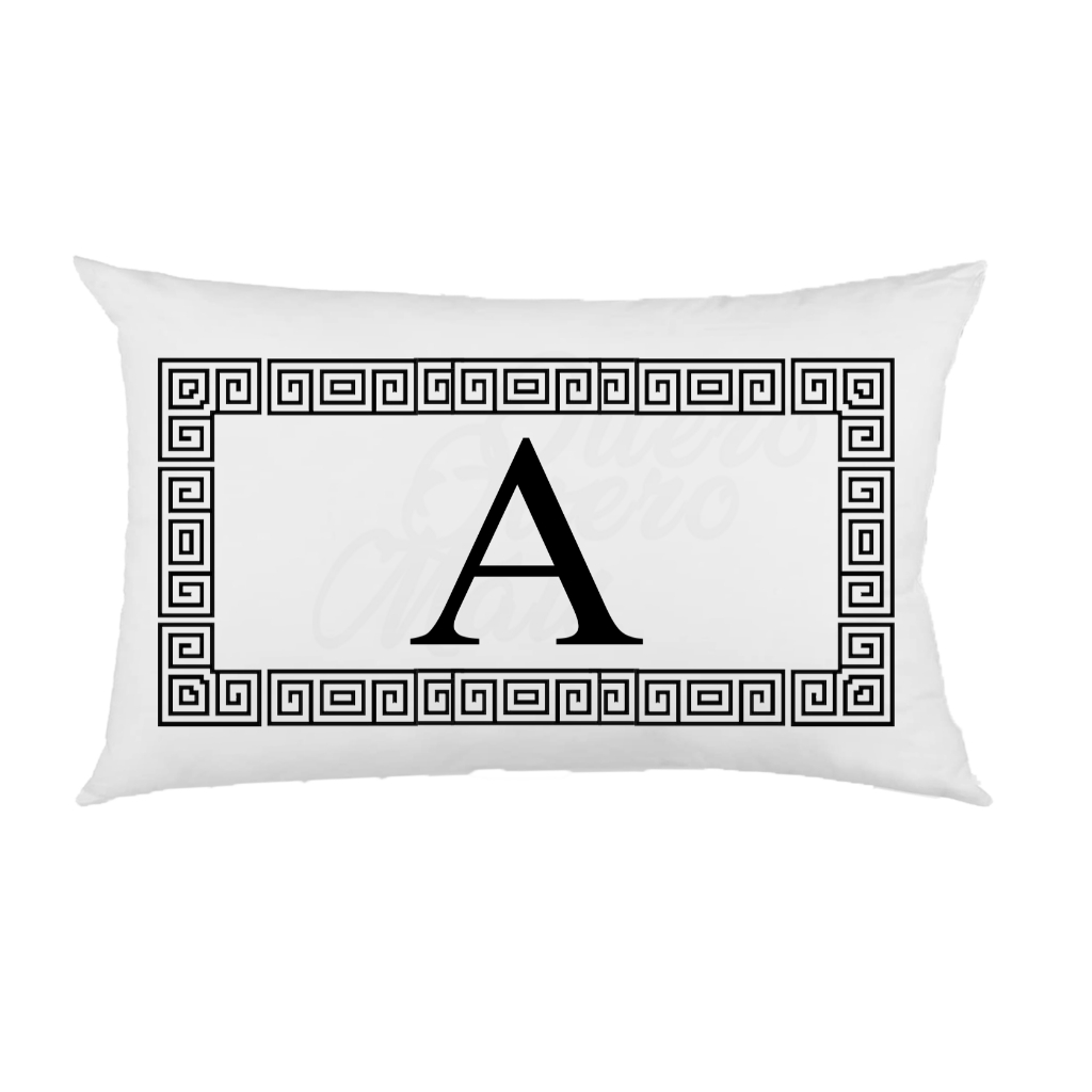 Capa de Almofada de Inicial Baguete Letra 50x30 cm Tecido A-Z para Cama sofá Decoração em Oferta na Shopee