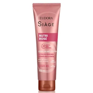Finalizador Siage nutri Rose antitesoura 100ml Eudora em Oferta na Shopee