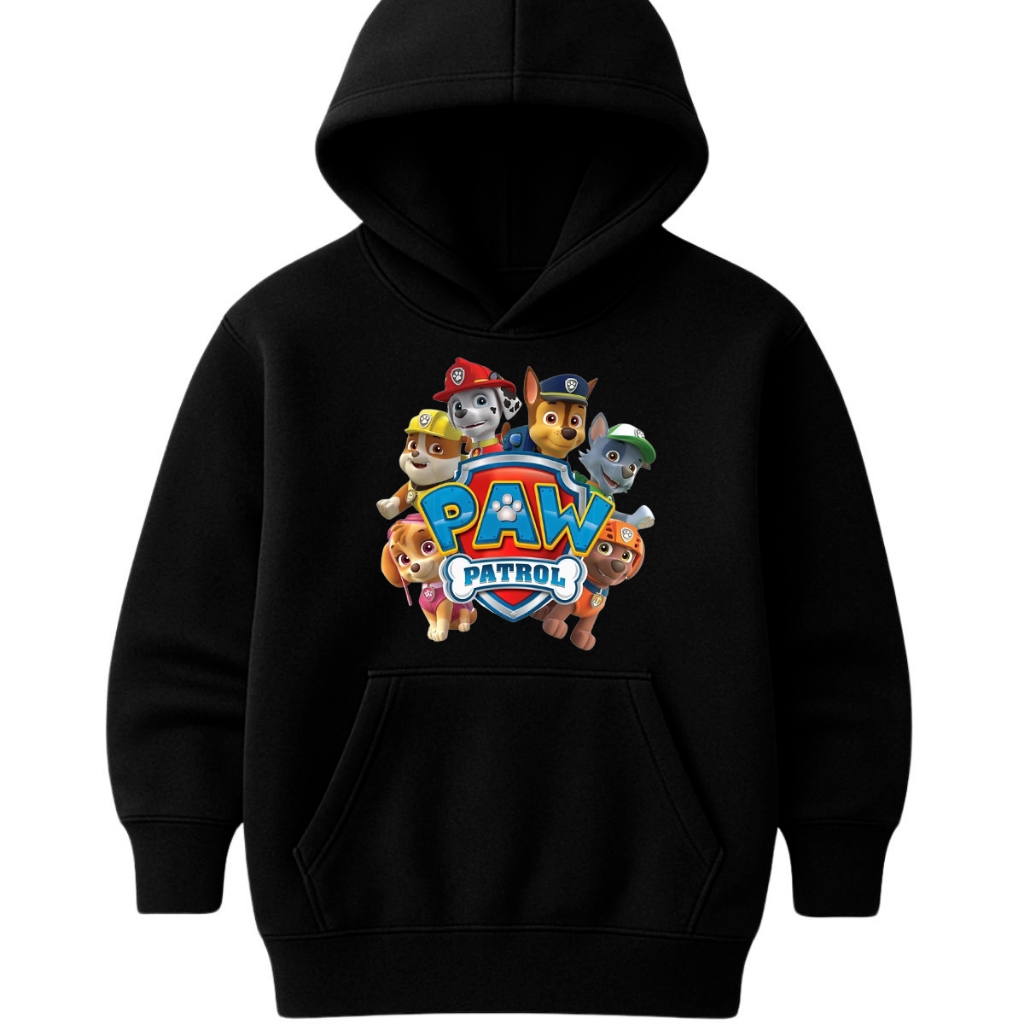 Moletom Canguru Da Patrulha Canina Blusa De Frio Desenho Patrulha Canina Agasalho Infantil Unissex Menino Menina