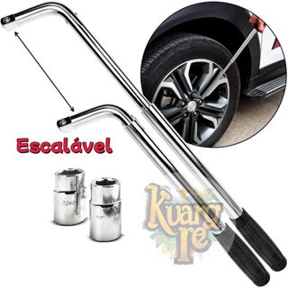 Chave De Roda L Ajustavel Alongavel 4 Em 1 (chave) em Oferta na Shopee