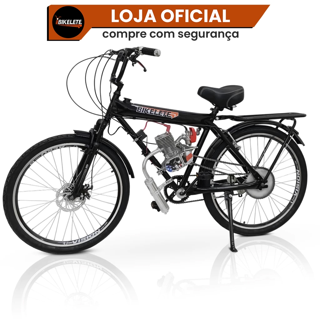 Bicicleta Motorizada X 100cc Desmontado Aro 26 Tanque No Quadro - Sports & Outdoors