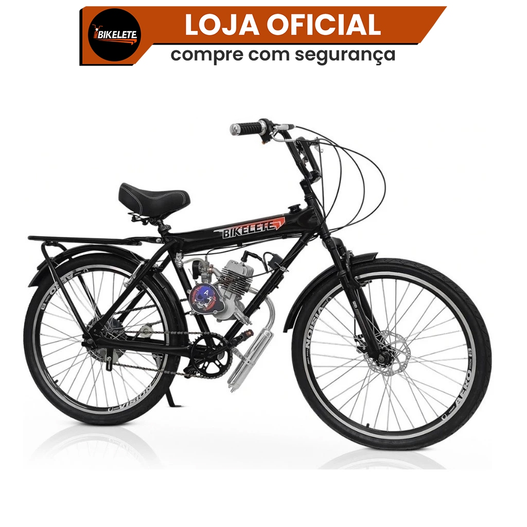 Bicicleta Motorizada X 80cc Desmontado Aro 26 Tanque No Quadro - Sports & Outdoors