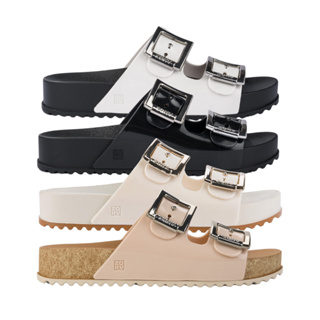 Sandália Slide Zaxy New Partner Plataforma Feminina Papete Fivelas Ajustáveis Confortável em Oferta na Shopee