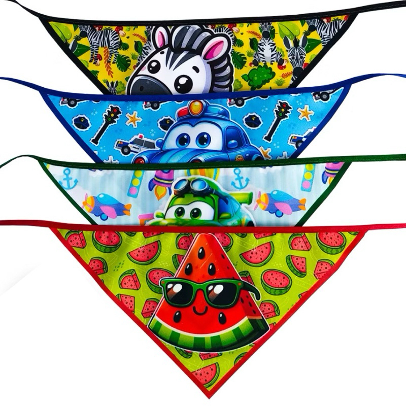 Bandana Pet Star Macho Para Cachorros - Acessórios Pet Com Víes - Ideal Para Banho e Tosa e Pet Shop