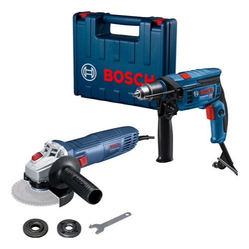 Kit Bosch 220v Furadeira Impacto GSB 13 RE + Esmerilhadeira GWS 700