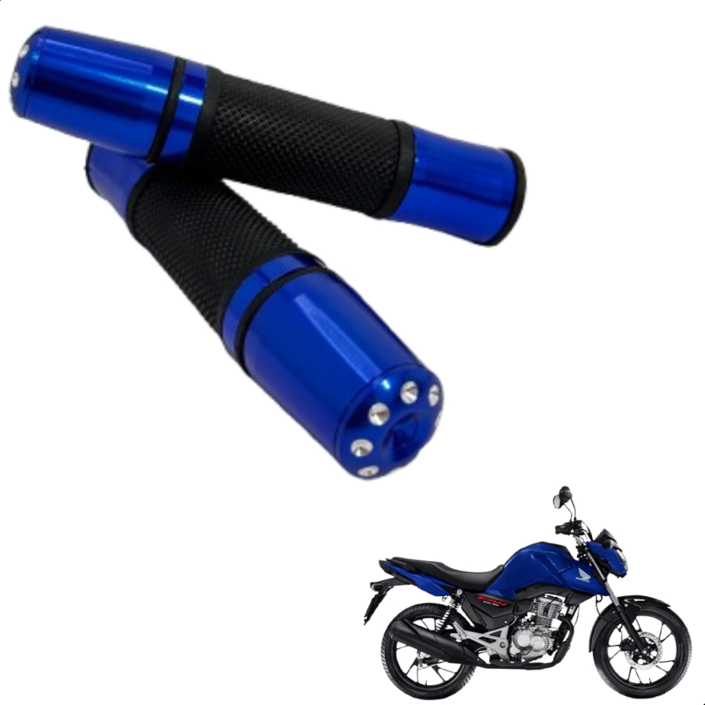 MANOPLA COM PESO LONGO ESPORTIVO PARA MOTO UNIVERSAL em Oferta na Shopee