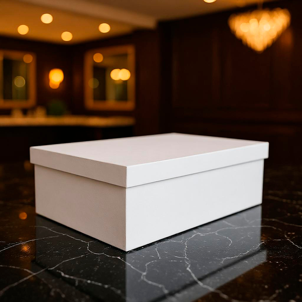 Caixa Retangular Tampa Sapato 22x17x7 Mdf Madeira Pintado em Oferta na Shopee