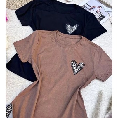 Blusa Feminina Estilosa lançamento T-Shirt Camiseta  | Casual Algodão dia a dia + Brinde