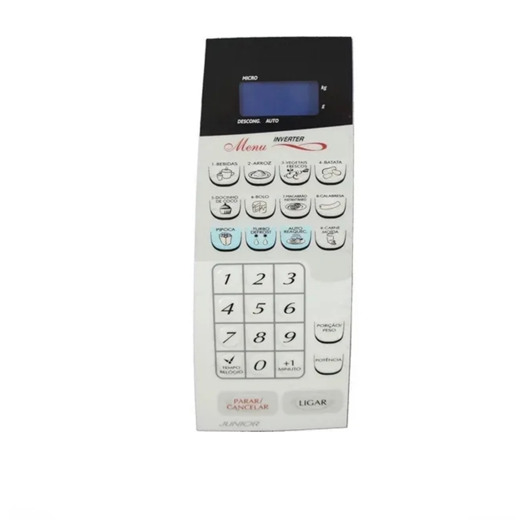 Membrana Teclado Microondas Panasonic Nns52 - Nns 52 - Nns 52 - Nn S52 - Nn S 52