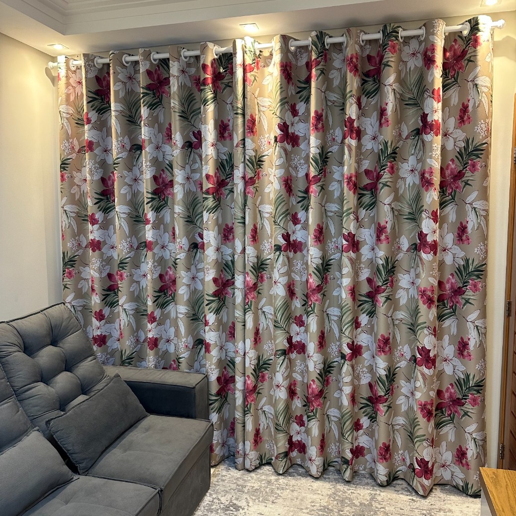 O que é Cortina de Blecaute de Tecido Estampado? Guia e Onde Comprar | BuscaProdutos