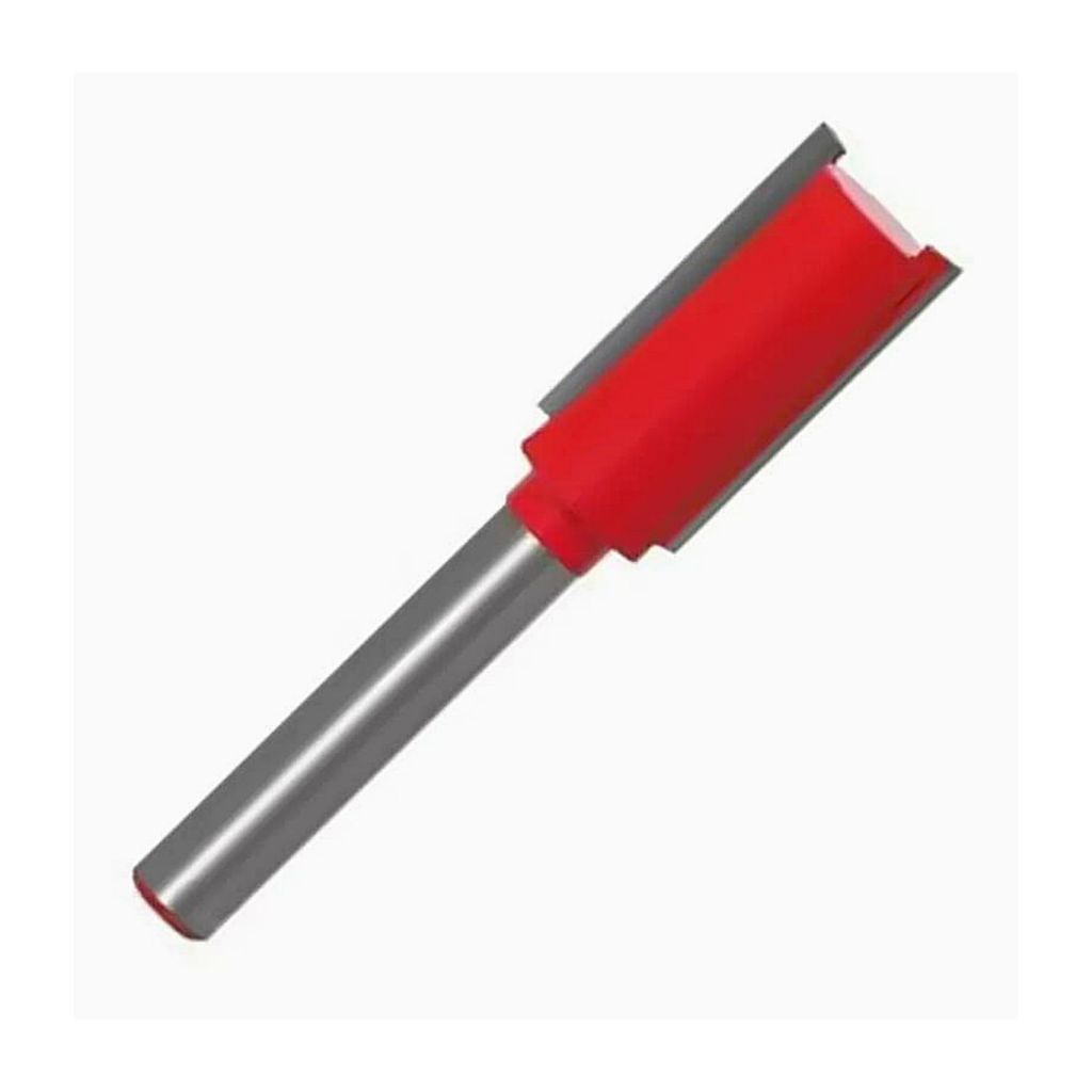 Fresa Reta 10mm Haste 6mm Corte Duplo Para Madeira Tupia XF