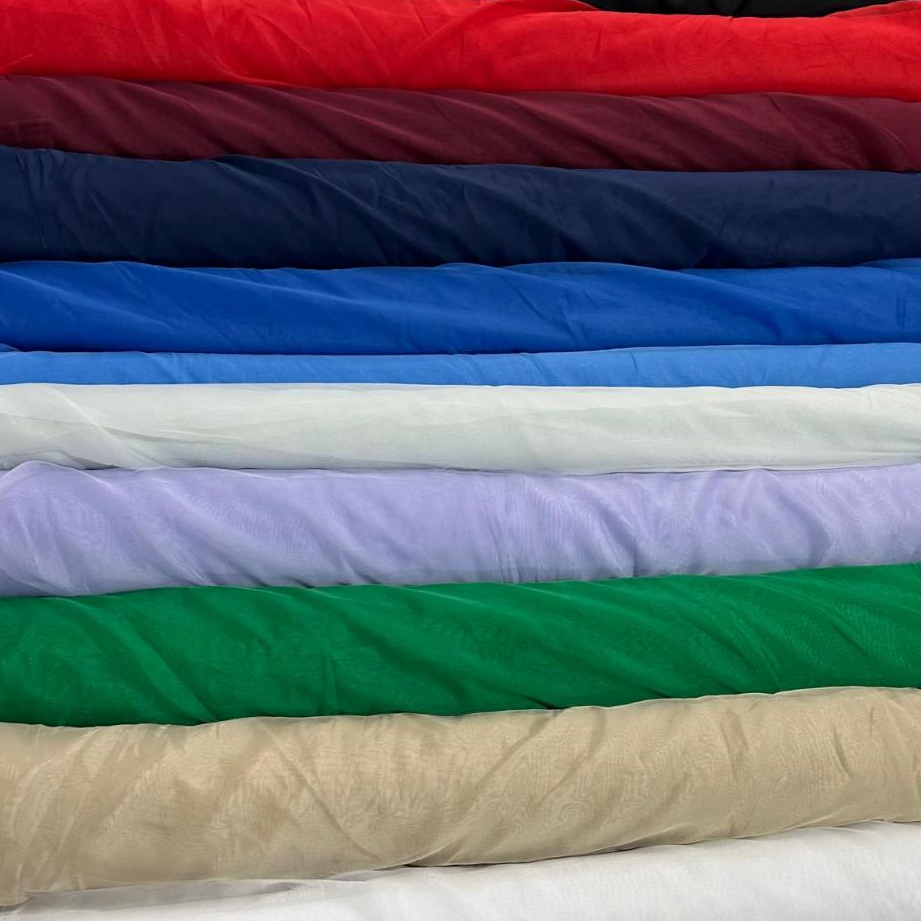 Tecido Voial Liso Para Cortina 3 metros de Largura Várias Cores 3 ou 5 metros