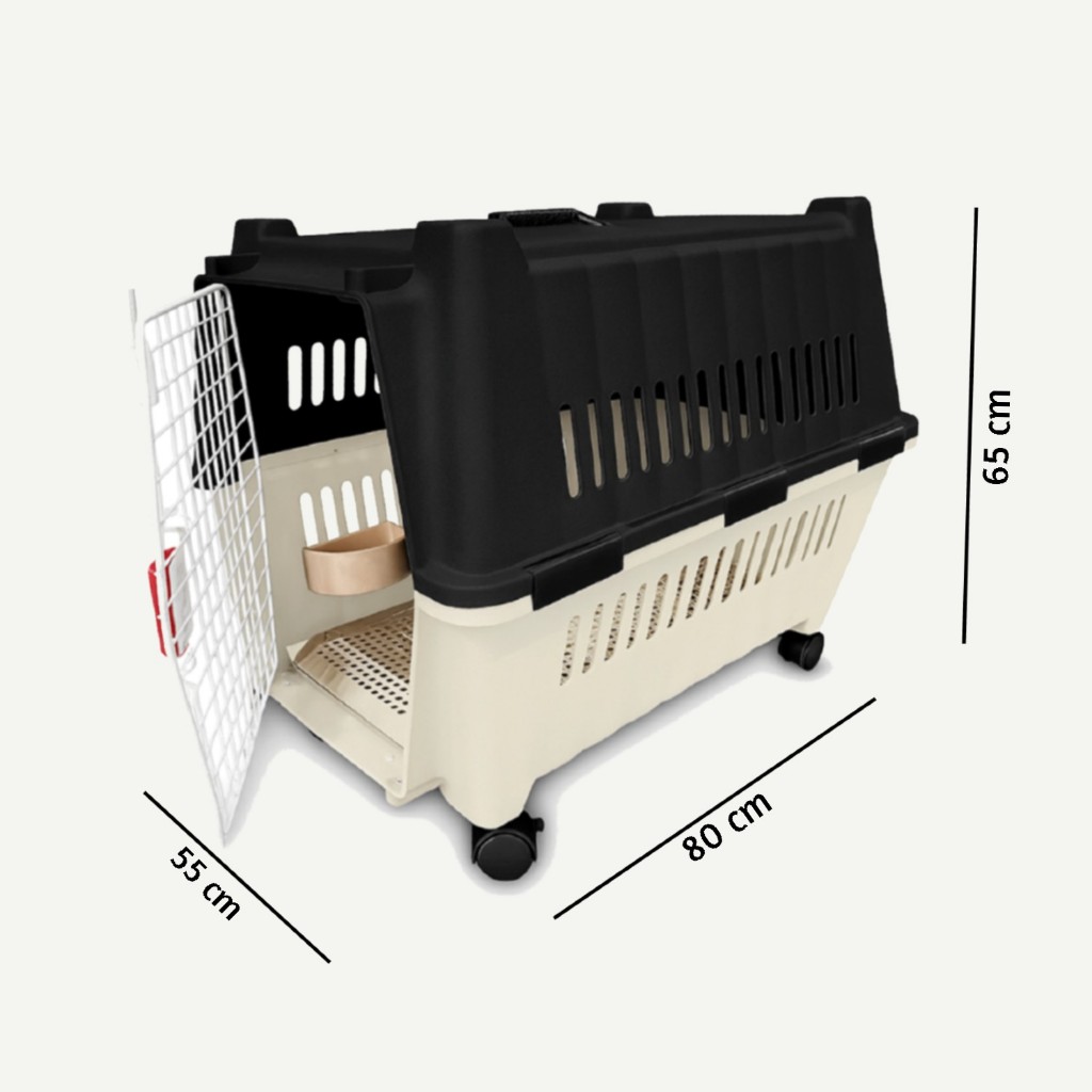 Caixa Transporte Pet Cachorro Padrão Viagens Longas e Curtas Segura Conforto Tamanho 5 N5