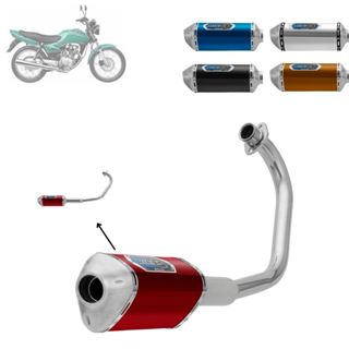 Escapamento Escape Moto Pro Tork Mini 3 Compatível Titan KS 125 Fan 2000 Até 2008 em Oferta na Shopee