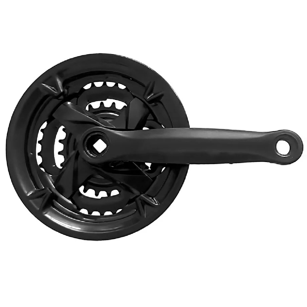 Pedivela Triplo 24-34-42 Mtb 170mm Alumínio De Bike Preto em Oferta na Shopee