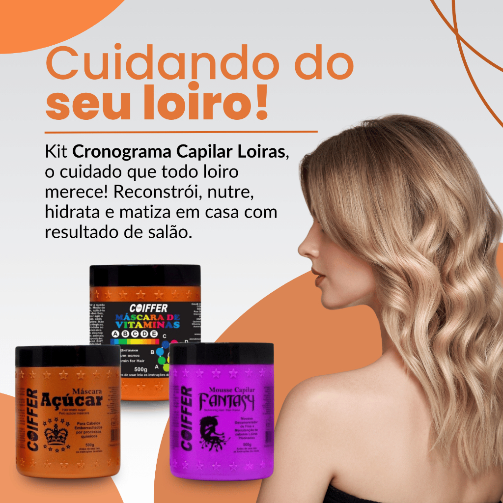 Cronograma Capilar para Loiras: Onde Comprar | BuscaProdutos