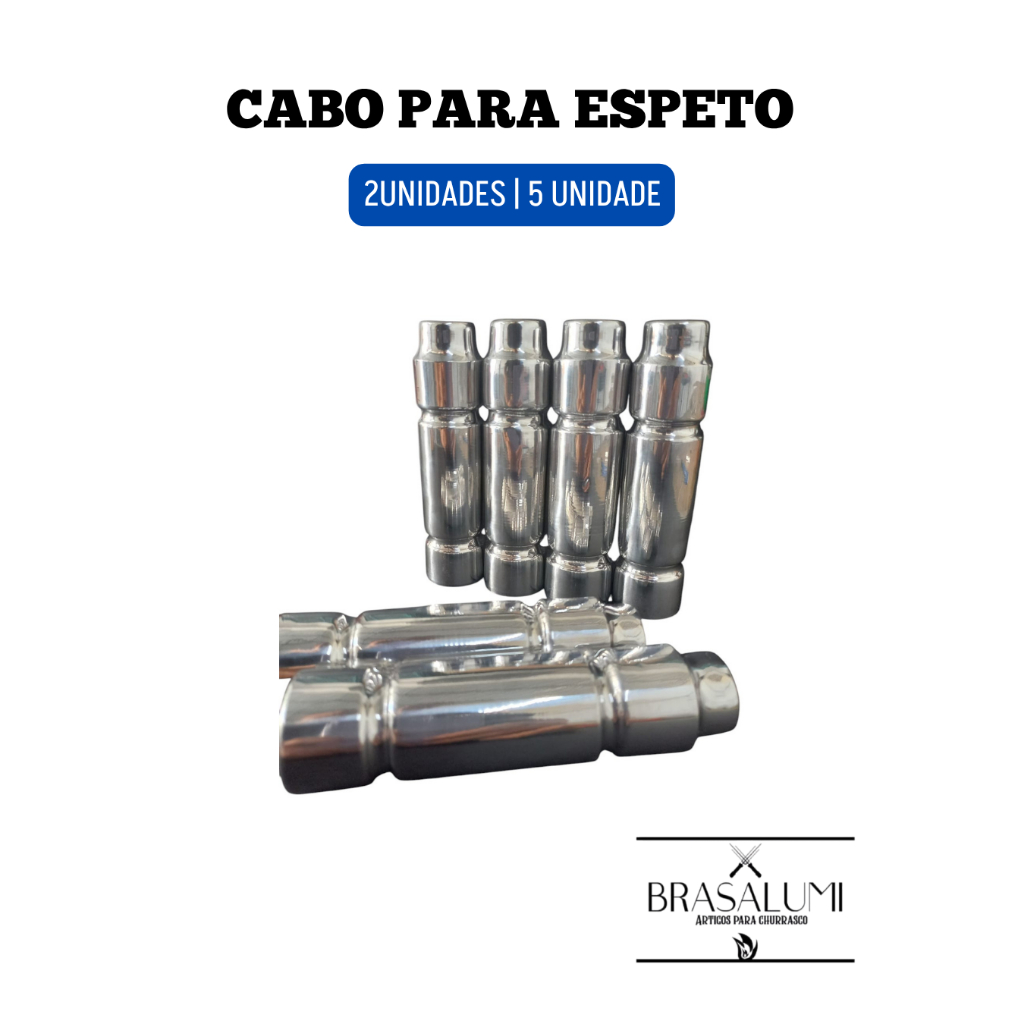 Cabo para espeto e grelha