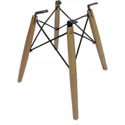 Base Para Cadeira Eames Eiffel Charles Eames Com Parafusos Para Fixar base montada para cadeiras