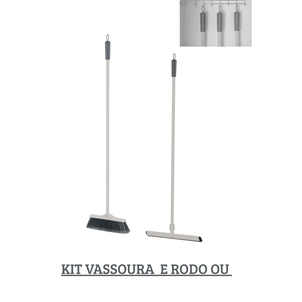 Kit Vassoura e Rodo OU Linha Flow KTE475BGF em Oferta na Shopee
