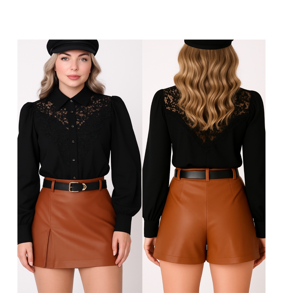 SHORT SAIA COURO,FAKE CINTURA ALTA MODA FEMININA GRAM PROMOÇÃO !!!