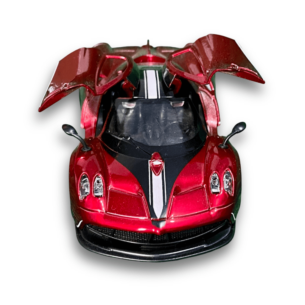Miniatura Carrinho Estilo Lamborghini – Com Fricção e Portas Que Abrem Pra Cima