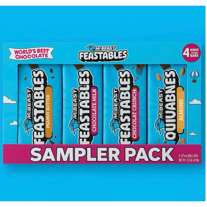 Chocolate Feastables Mrbeast - Comprar com Melhor Preço em Lanches