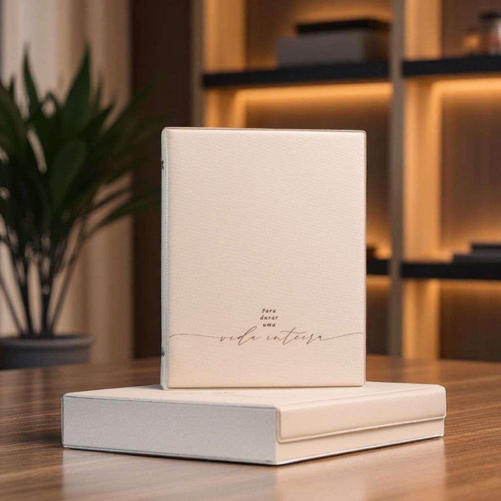 Caixa Álbum de 200 fotos 10x15 Coleção Para Durar uma Vida Inteira em Oferta na Shopee