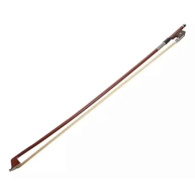 Arco Redondo Cromado para Violoncelo 4/4 Crina Animal