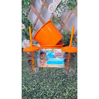 Kit Personalizados Balde De Pipoca + Copo Twister 10 kits Moana Baby em Oferta na Shopee