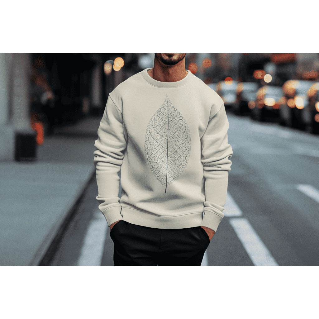 Moletom Casaco Masculino Folha Estampas Divertidas Envio Imediato