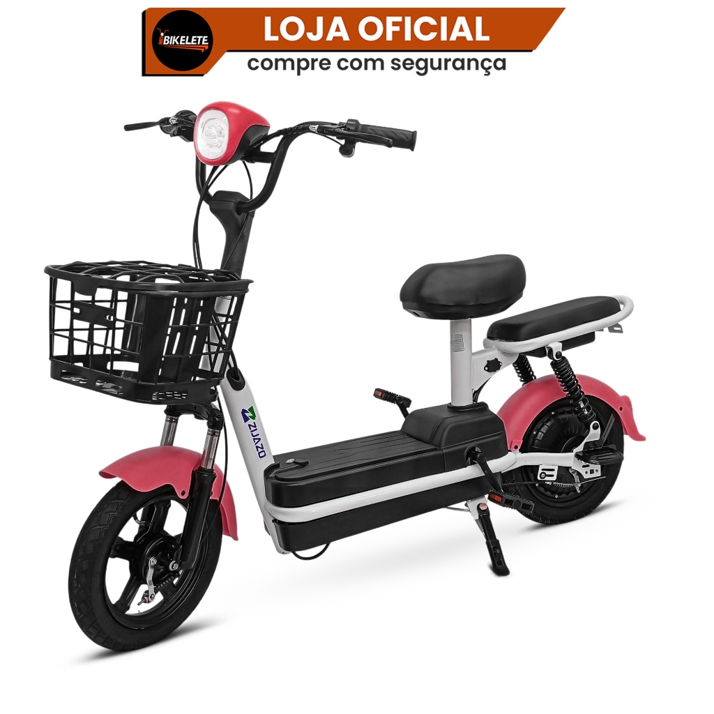 Bicicleta Elétrica Sem CNH Scooter Pop Elétrica Motor 48v350w Bikelete - Sports & Outdoors