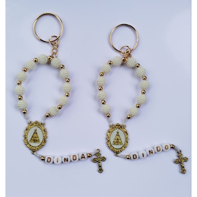 lembrancinha dindo e dinda , kit lembrancinha batizado , chaveiro personalizado, lembrancinha dindos