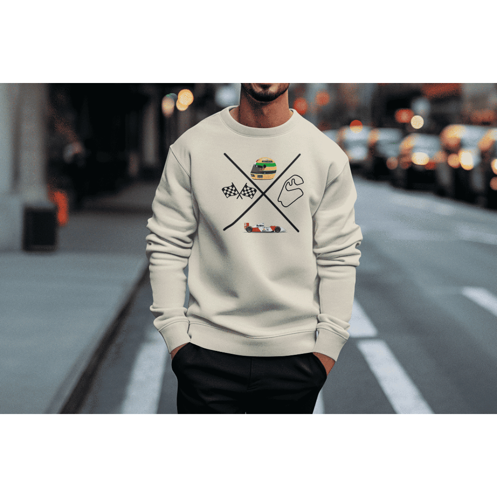 Moletom Masculino Ícone Senna Alta Qualidade Envios Imediatos