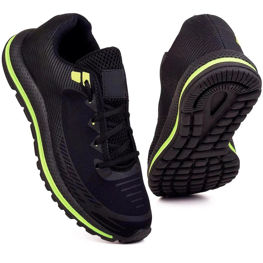 Tênis Esportivo Masculino Confortável Leve Moderno Resistente Treino Físico Trabalho Do 34 ao 45