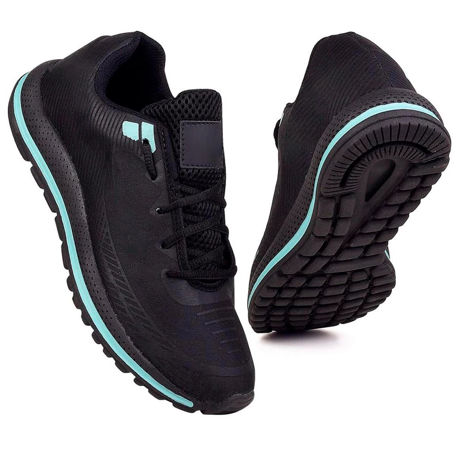 Tênis Esportivo Masculino Confortável Resistente Acessível Treino Academia Trabalho Do 34 Ao 45