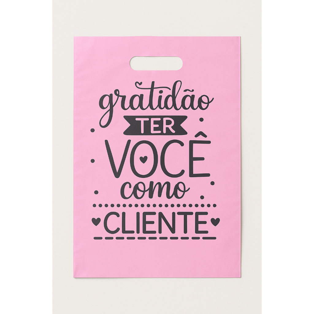 Sacola Boca de Palhaço Personalizada unidade