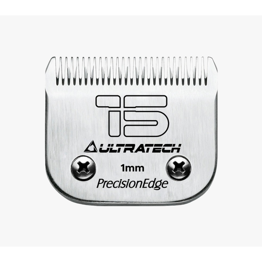 Lamina 15 Ultratech Precision Para Kit Adaptador E Maquina De Tosa Andis, Oster, Wahl