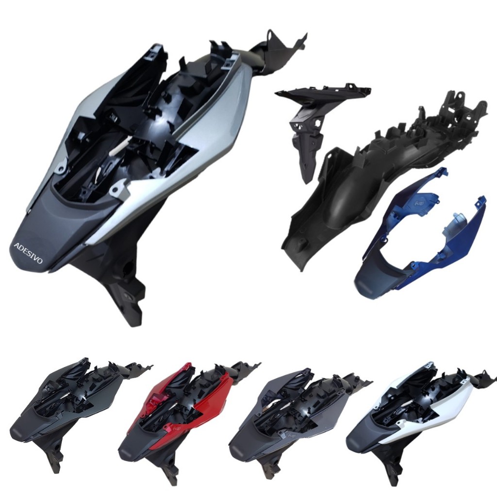 Kit Rabeta Traseira Completa Titan 160 2022 até 2024 Com Paralama e Junção em Oferta na Shopee