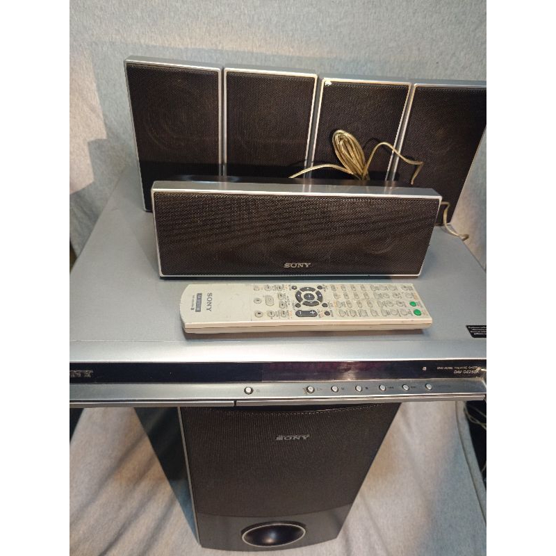 Home Theater Dvd Karaokê Controle Remoto Sony Dav-dz250k
