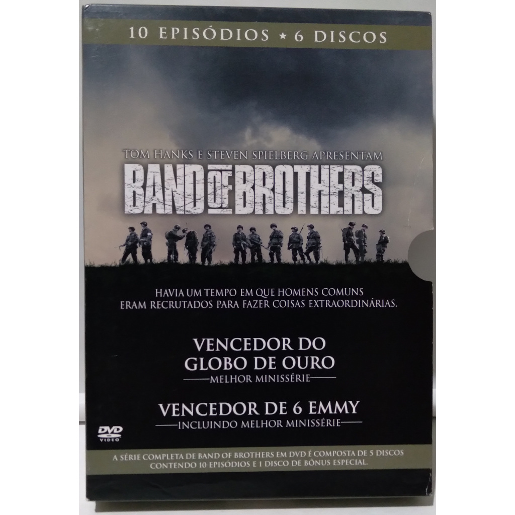 DVD - Miniserrie Band Of Brothers (10 Episodios - 06 DVD´s)