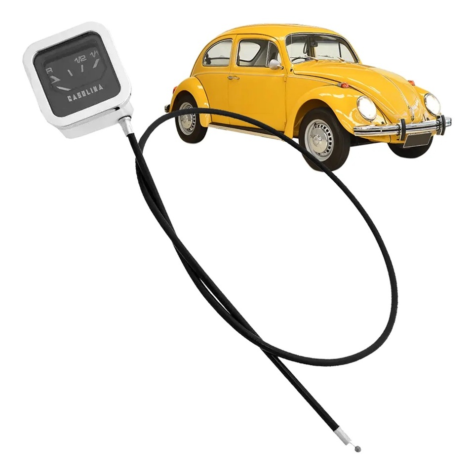 Indicador Marcador Combustivel Fusca 1500 1971 1972 1973 1974 Cromado