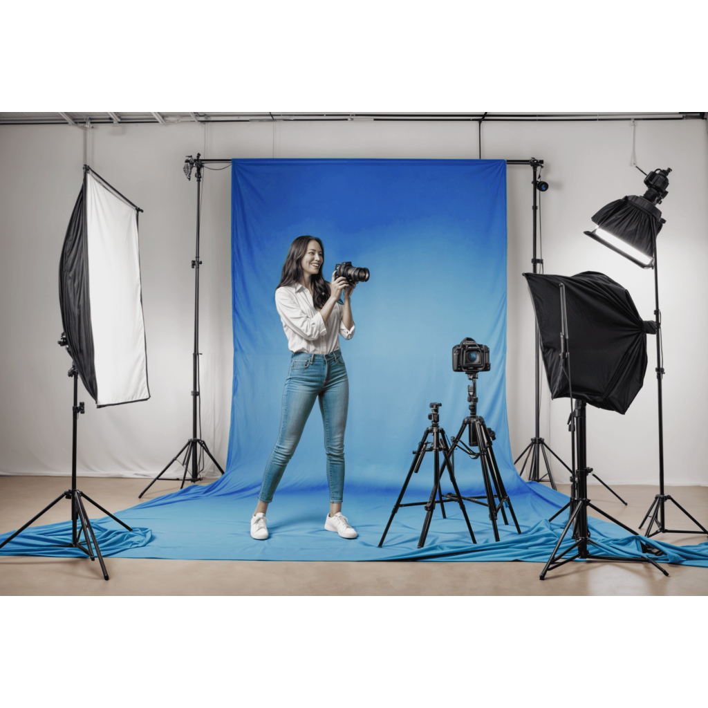 Tecido Chroma Key Fundo Infinito Fotografico Estudio Video Youtuber 1,90 X 5,00 Mts
