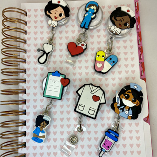 Roller Clip Porta Crachá Personalizado para Profissionais da Saúde em Oferta na Shopee