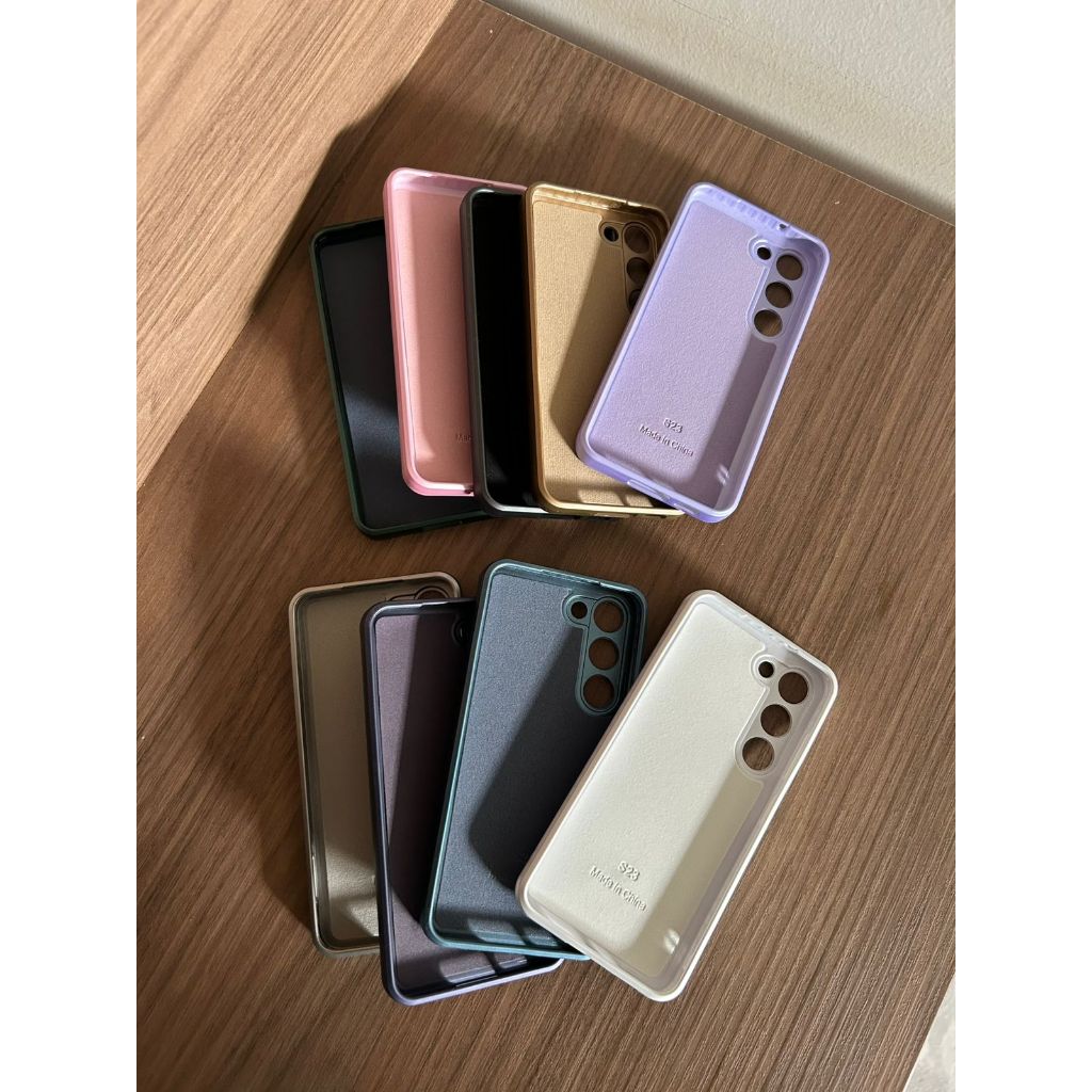 Capa Capinha Case Samsung S23 com Toque Premium, Proteção de Câmera e Veludo!