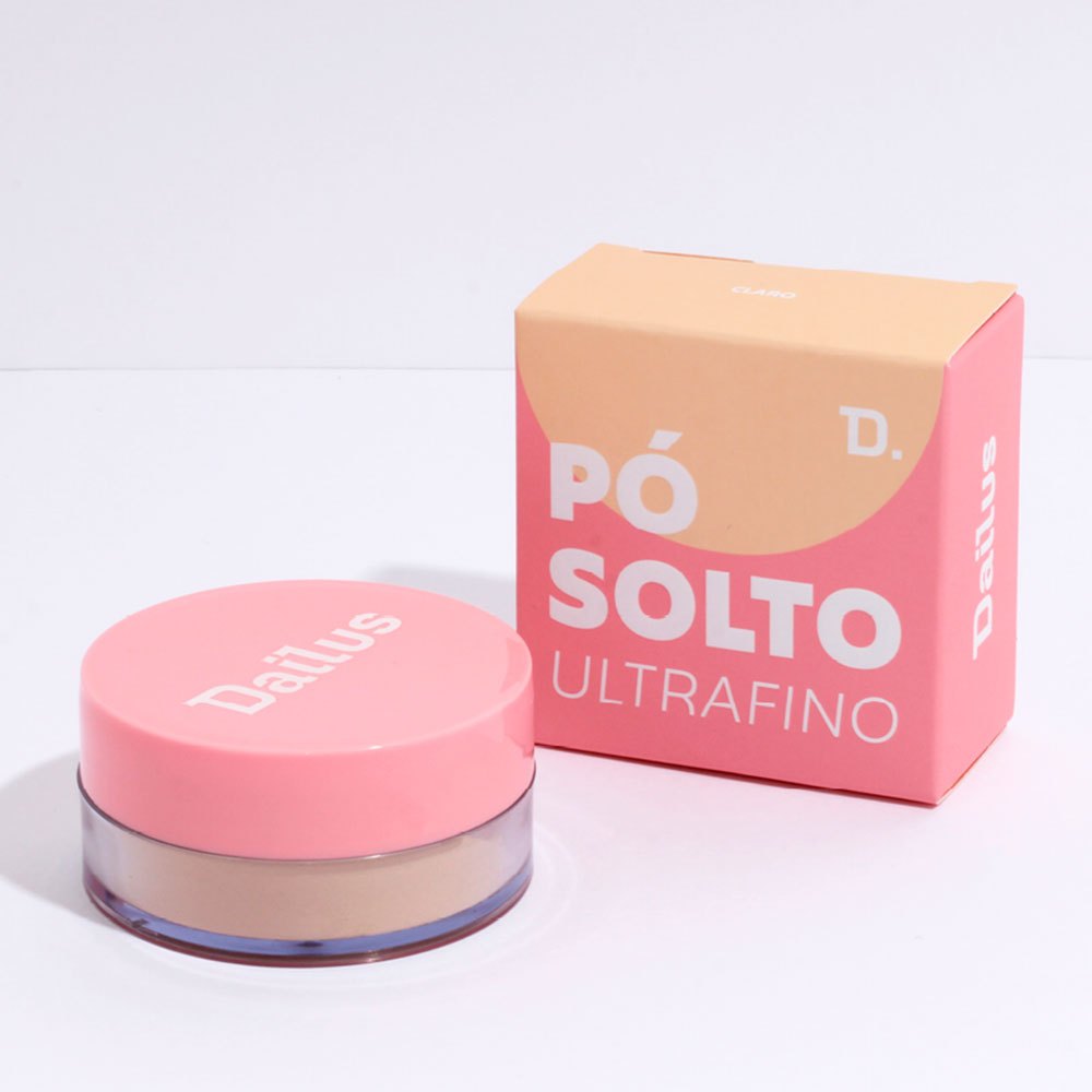 Pó Solto Ultrafino Claro Dailus | Acabamento Natural