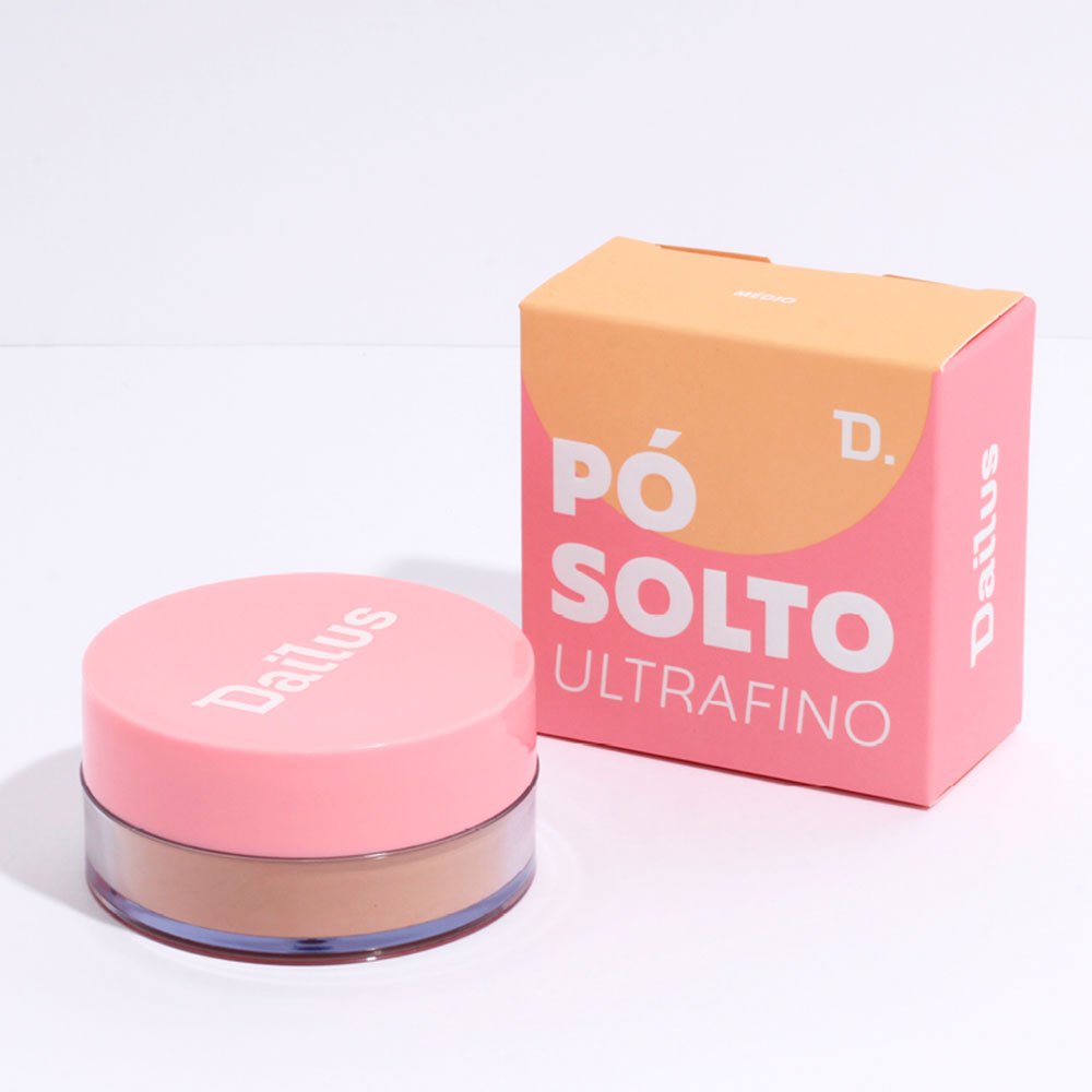 Pó Solto Ultrafino Médio Dailus | Acabamento Natural