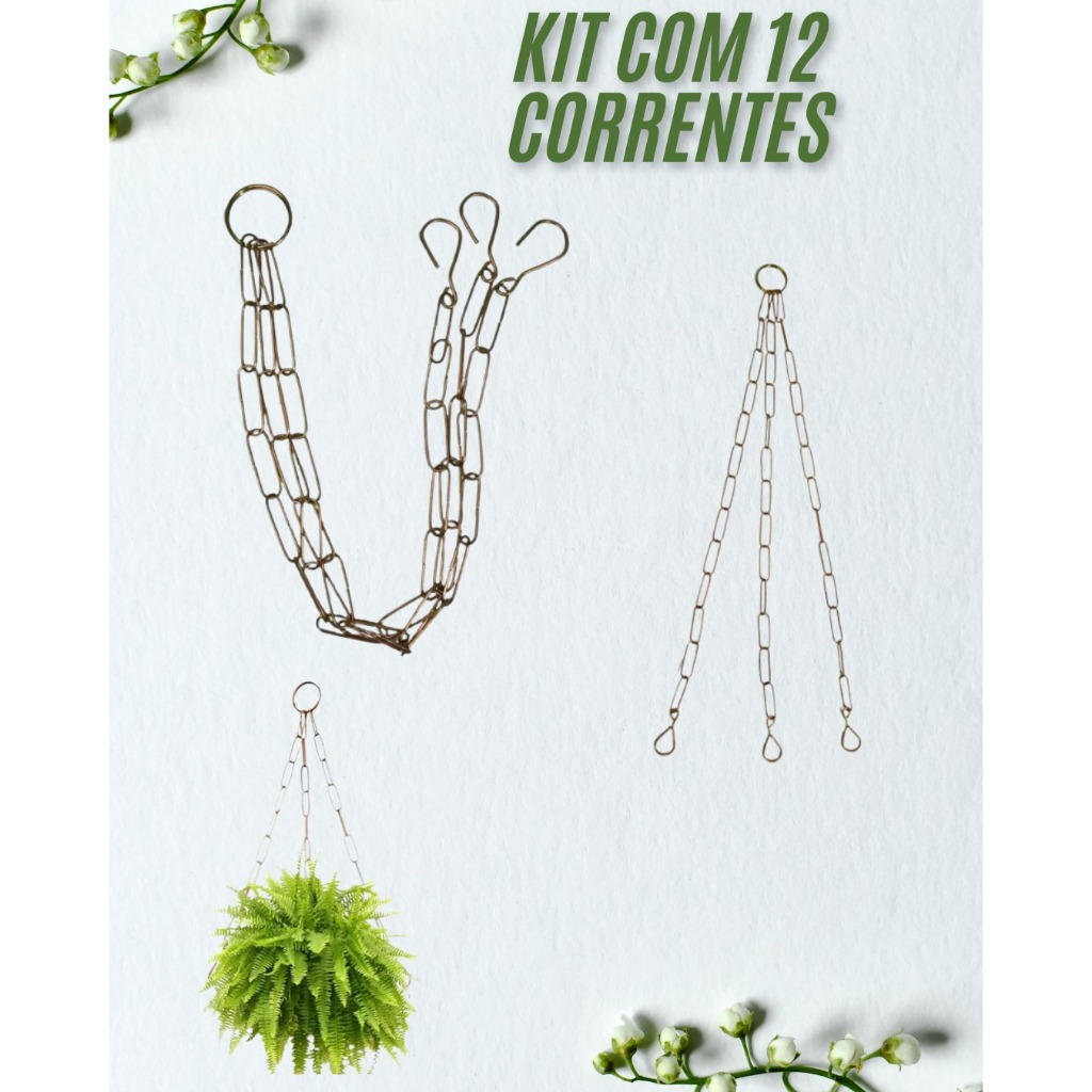 O que é Corrente para Vaso de Planta? Guia e Onde Comprar | BuscaProdutos