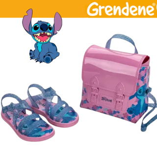 Sandália Infantil Feminino Menina Grendene Stitch Bolsa Mochila Fofa em Oferta na Shopee